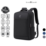 BRUNO CAVALLI Water Resistant 17” Business Professional Backpack Laptop Compartment BN09-BN17217-17