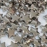 SILVER STAR BEAD 1 POUND