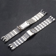 Special Model 22mm Solid Stainless Steel Watchband For Swatch YRS403 406 G007401 402 409 410 Silver Watch Strap Wrist Bracelet