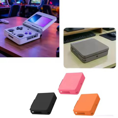 RG34XXSP Game Console Protective Case for Anbernic RG34XXSP Dustproof and Scratch-Resistant Shell P
