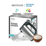 HOKO By MIISOO Hand mixer Mini Mixer Pengaduk 5 Speed Kecepatan Otomatis Pengocok Pengaduk Adonan Ku