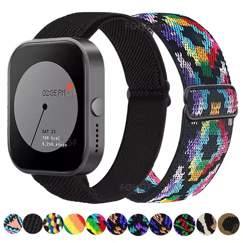 Bracelet For CMF Watch Pro Strap Elastic Nylon Loop Wristband For CMF by Nothing Watch Pro Smart Wat
