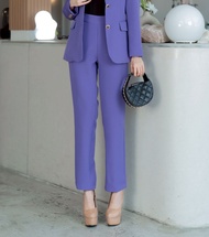 เสื้อสูทผู้หญิงทรงSlim2กระดุม No.2402 ใส่คู่กางเกงกระบอกเล็ก No.2426-2 (S-6XL)