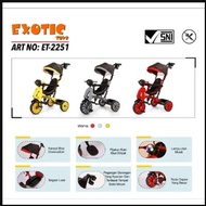 EXOTIC TRICYCLE ET-2251 vespa model children's bicycle
