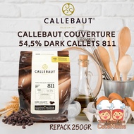 Callebaut 811 54.5% CHOCOLATE CHOCOLATE Belgian CHOCOLATE REPACK 250GR