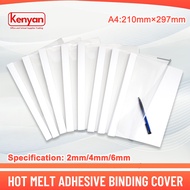 Tamper-Proof A4 Thermal Binding Covers Hot Melt - 2mm/4mm/6mm Premium Quality Spines