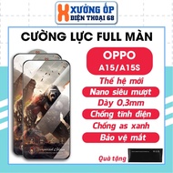 Oppo A15 / A15s tempered glass KK warrior full screen protector