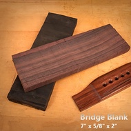 [themremain]-Guitar Bridge Blank DIY Bass Acoustic Classical Guitars for Instrument Handle Bridge Cr