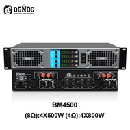DGNOG 4 Channel 4ohm 800w Professional Digital Audio Amplifier Power Amplifier DJ Equipment for Spe