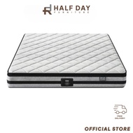 Halfday - Eco-Friendly Comfort Brown Design Bed Mattress, Available in Queen, Single, Super Single, and Children Sizes