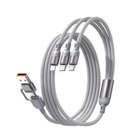 YC2 | Multiple Device Fast Charging Data Cable 3 in 1 USB-C