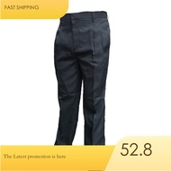 Men Male Business Suit Pants Polyester Seluar Slack Lelaki Kerja Formal