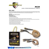 ADAMS DIGITAL HIGH PERFORMANCE RCA CABLE 2 METER