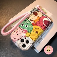 Cartoon Winnie The Pooh Casing For OPPO A5 Realme 14X C75X C75 C73 GT7 7T A3 Pro A93S A93 A73 A72 A5