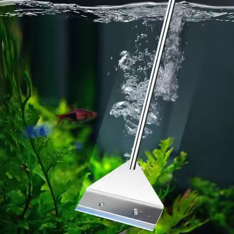 Aquarium cleaning tools flat sand algae removal dual-use glass algae scraper household cleaning tool