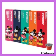 DUNKIN /Dunkin Disney Nespresso Compatible Capsule Coffee 5g x 20 Capsules 1Box