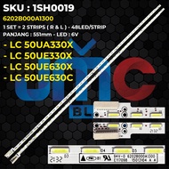 Backlight TV SHARP 50 Inch LC 50UA330X 50UE330X 50UE630X 50UE630C 6202B000A1300