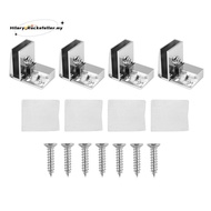 4 Pack Glass Door Hinges Glass Cabinet Door Hinge Glass Wine Cabinet Hinge Glass Display Hinge