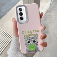 HP Casing for OPPO Reno 12 5G Reno 12F 5G F27 5G Case Casing Leather TPU HP Softcase Cellphone Silic