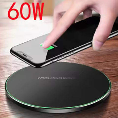 60W Wireless Charger For Ulefone Power Armor 18 18T 19 13 14 Pro Armor 11 11T 12 12S 17 Pro Phone Wi