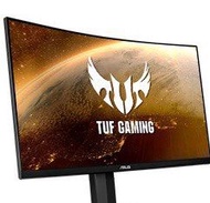 Asus 32” TUF gaming monitor curved LCD display screen 華碩32吋曲面芒 2k WQHD mon