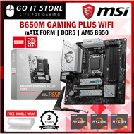 MSI B650M GAMING PLUS WIFI mATX AMD AM5 Motherboard