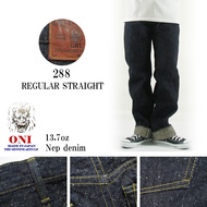 ONI DENIM Nep Denim Regular Straight 13.7oz 288-13.7NEP