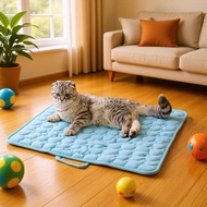 Pet Breathable Ice Silk Pad Cat Litter Pet Ice Pad Summer Cool Dog Pad Summer Cool Pad Ice Silk Pad 