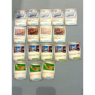 Pokémon Card Munikis Zero Jaw Fossil Fin Fossil Miare City Energy Hit