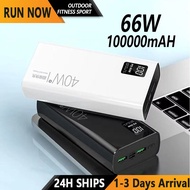 100000mAh Powerbank Super Fast Charging Powerbank PD 66W Dual USB LED Display mini PowerBank Origina