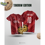2025 NEW Design Jersey Football Sepak Takraw Jersey Cheap jerseys men's clothes Retro 3D Short Sleev