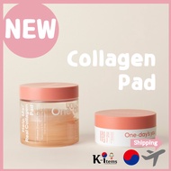 New One-Day's You Help Me Real Collagen Pad (70ea) / Collagen Hydrogel Eye Patch (60ea) / Skin Elast