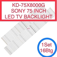 KD-75X8000G SONY 75 INCH LED TV BACKLIGHT 75” KD-75X8000 KD75X8000 KD75X8000G