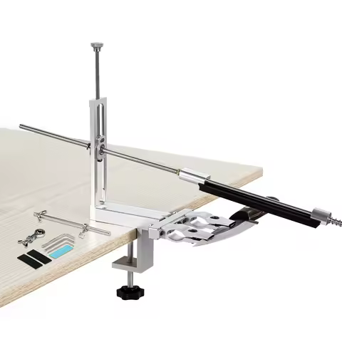 S09 Professional kitchen chef knives and accessories Knife sharpener machine with diamond rolling sh