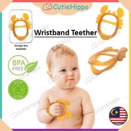Baby Glove Wristband Anti-Eating Hand Silicone Teether Anti-Biting Gloves Bracelet Nano Anti-Bacteri