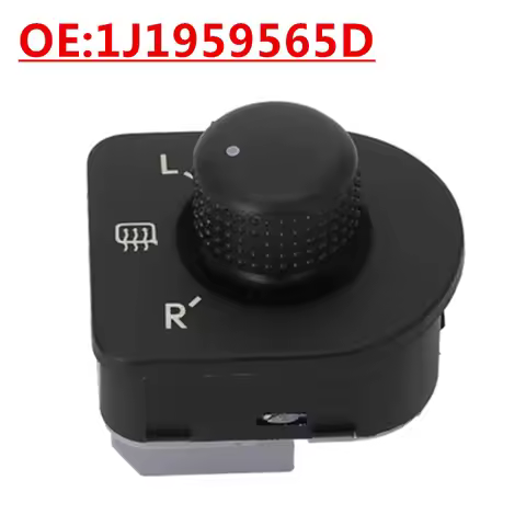 Rearview mirror Knob control switch 1J1959565D/A/C/E/F 1J1959565D01C LHD For VW Golf 4 Bora Jetta Pa