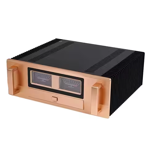 Clone Accuphase E405 300W+300W Class AB Power Amplifier Balanced XLR Input VU Meter HIFI Amplifier A