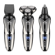 SHARP ที่โกนหวดไฟฟ้า 4D 3 in 1 Shaver เครื่องโกนหนวดไฟฟ้า จอแสดงผลพลังงา เครื่องโกนหมวดไฟฟ้า ไฟฟ้า E