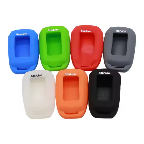 Silicone Key Case Body Cover For two way Starline A92 A94 V62 A62 A64 V62 V64 V92 V94 2-way LCD Remo
