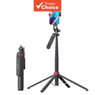 P185 Gimbal Selfie Stick - 1.6m Wireless Bluetooth Tripod for GoPro & Phones