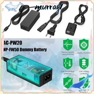 MURRAY NP-FW50 Cameras Accessories Durable DC Coupler kit Dummy Battery for  Alpha A5100 A6500 A6400