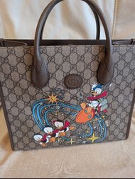 Gucci Disney Collaboration GG canvas tote