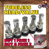 Motorcycle Car Tyre Tubeless Valve Aluminium Kepala Angin Kereta Valve Tayar Kereta Motor Tubeless T