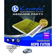 "PM2.5+CARBON HEPA" SUZUKI ALTO(H23) PENAPIS CABIN FILTER RSZ-81A00-C 95860-81A00