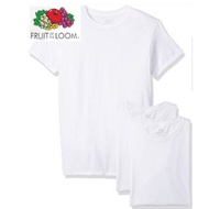 Fruit of the Loom Round neck T shirt Cotton (3 Pcs)