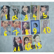 GENUINE CORNERED CARD TWICE MINA MYOUI MINA
