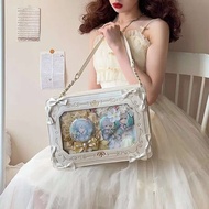 Halloween Womens Bag Lolita Cute Girl Shoulder Bag Transparent Shoulder Uniform Cultural Uniform ctu