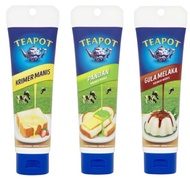 TEAPOT tube creamer (sweetened creamer/Gula melaka/Pandan) 180g