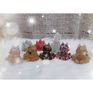 9-tail Fox Crystal Decorations/Nine tails Crystal Deco Ready Stock