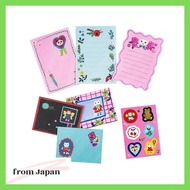 Hobonichi Techo Yumi Kitagishi White Cat Mini Letter Set Techo Accessory